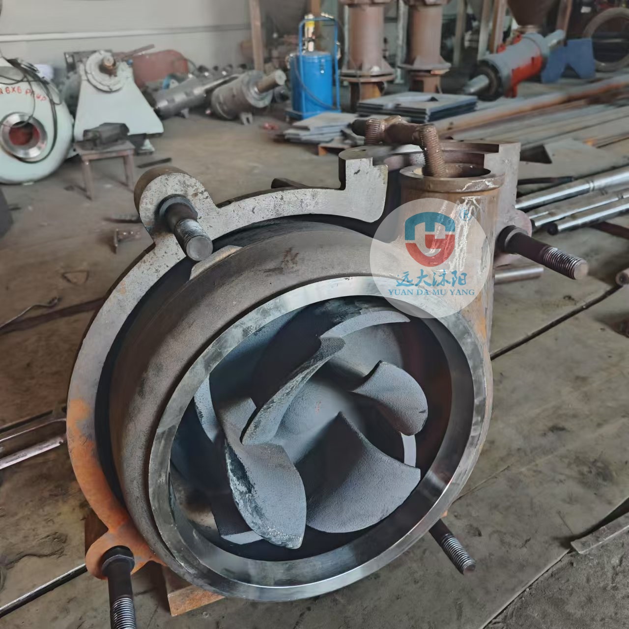 6/4D-AHF臥式泡沫泵 內(nèi)部結(jié)構(gòu)